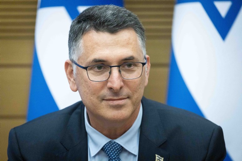 צילום: יונתן סינדל, פלאש 90 שר המשפטים סער