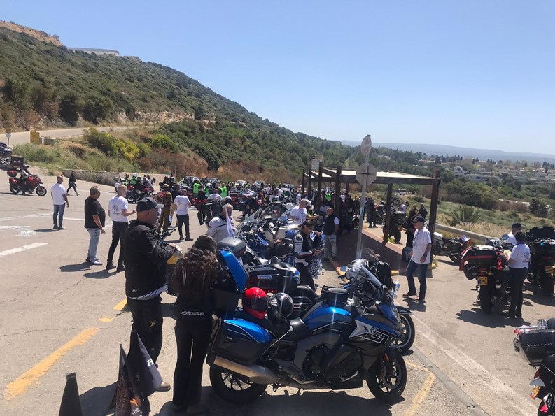 צילום: ליאת הלוי כהן האופנוענים בראש הנקרה