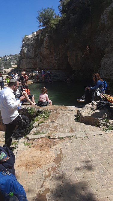 צילום: ביהס שדה כפר עציון נחל המעיינות אתמול