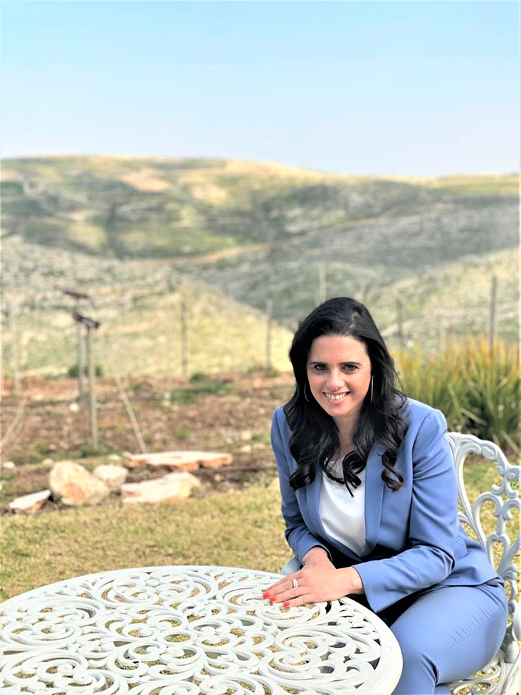 צילום: דוברות שרת הפנים שקד בסיור בבנימין