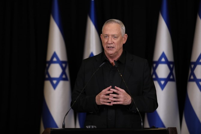 צילום: אלעד מלכה שר הביטחון בני גנץ