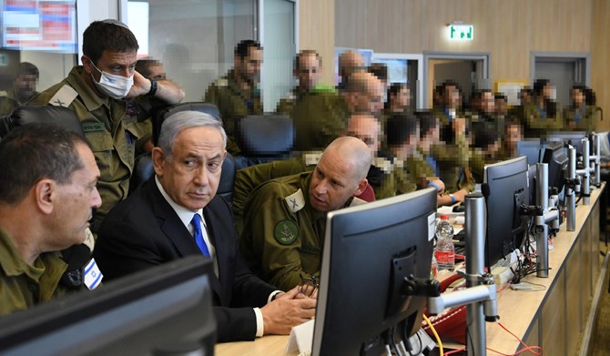 צילום: עמוס בן גרשום/ לע"מ רה"מ בהערכת מצב בקריה