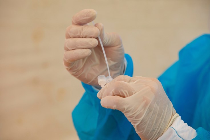 בדיקות במקום בידודים. אילוסטרציה