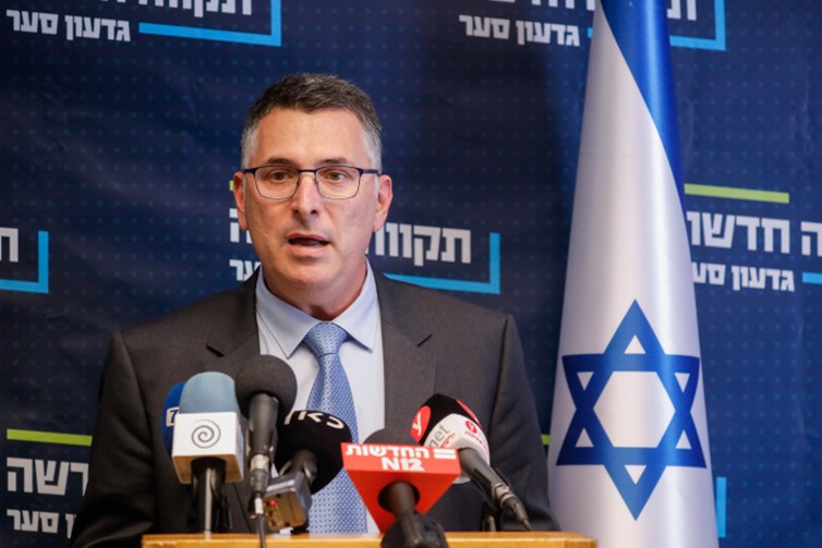 צילום: אוליבר פיטוסי, פלאש 90 "נדהמתי". שר המשפטים סער