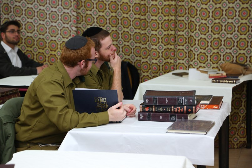 צילום: ישראל מוזס תלמידי ישיבת דרך חיים