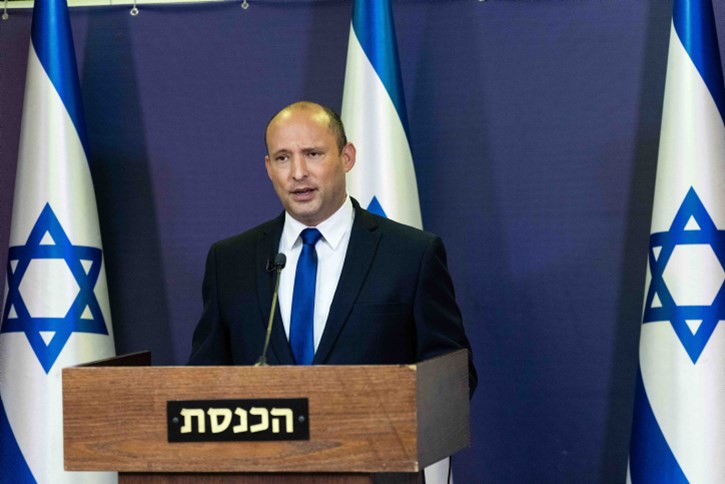 צילום: יונתן סינדל, פלאש 90 זיגזג. בנט