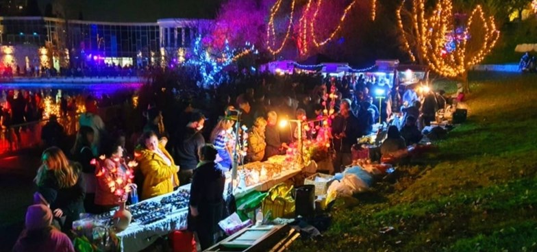 פסטיבל אורות החורף בגן הבוטני בירושלים