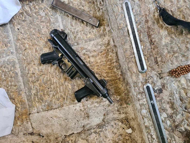 צילום: דוברות המשטרה תיעוד מהזירה